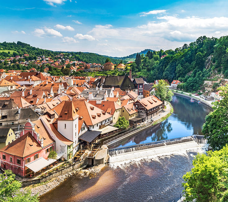 Krumau an der Moldau in Tschechien kennenlernen