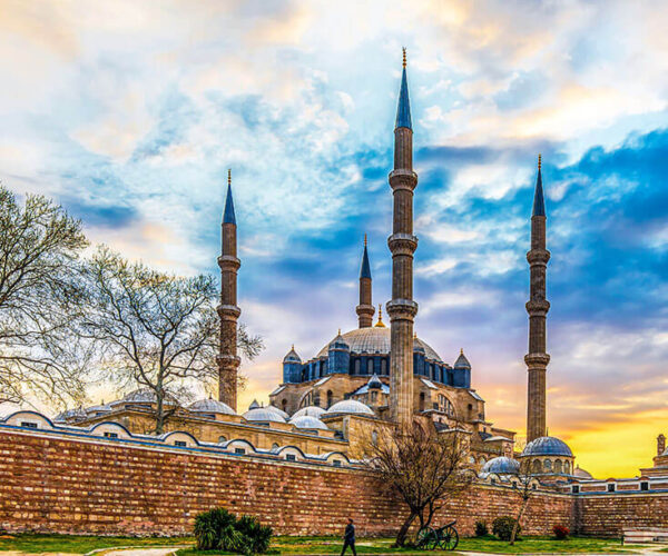 Edirne in der Türkei: Alte Moschee und Sehenswürdigkeiten